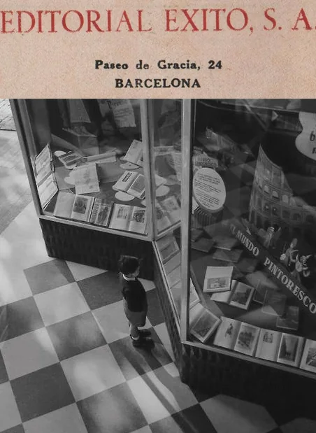 Clic per ampliar fotografia o plànol Oficines de l'Editorial Éxito a la Casa Pere Llibre a mitjan segle XX (Francesc Català-Roca, COAC)