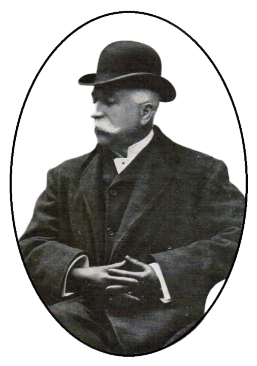 Click to enlarge photograph or plan Historical portrait of Pere Llibre Bas (18XX–1907), original owner of Casa Pere Llibre